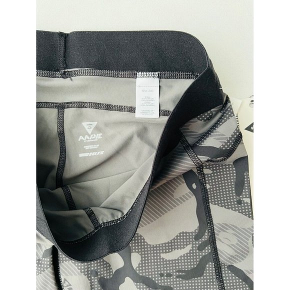 AAPE A Bathing Ape Leggings Black / Grey ( XS ) - Picture 2 of 3